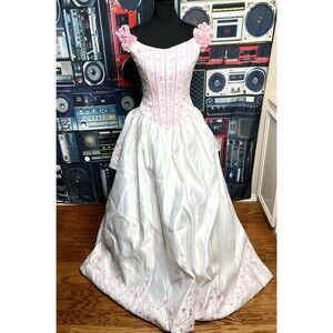 Quinceanera, Prom, Bridgerton, Costume BEAUTIFUL Dress Pink Size 4